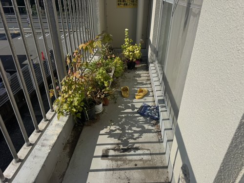 吹田市のエアコン回収・写真2・撤去後