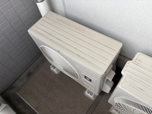 墨田区のエアコン回収・写真4・撤去前