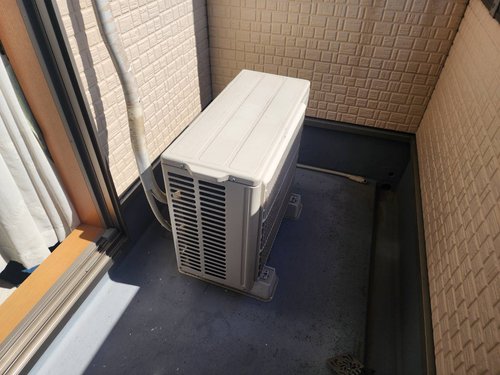 高槻市のエアコン回収・写真2・撤去前