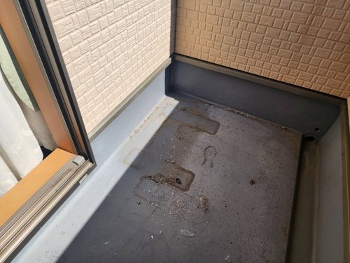 高槻市のエアコン回収・写真2・撤去後