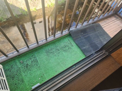 高槻市のエアコン回収・写真4・撤去後