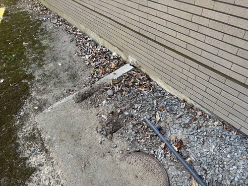 高槻市のエアコン回収・写真2・撤去後