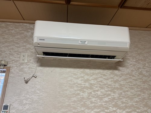 大阪市で無料回収する前のエアコン