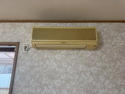 大阪市のエアコン回収・写真3・撤去前