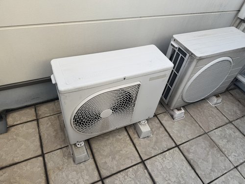 大阪市のエアコン回収・写真4・撤去前