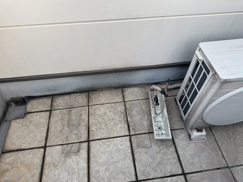 大阪市のエアコン回収・写真4・撤去後