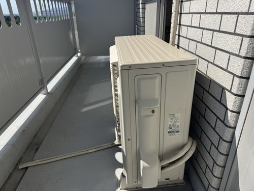 豊中市のエアコン回収・写真2・撤去前
