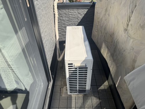 豊能町のエアコン回収・写真2・撤去前