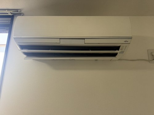 大阪市で無料回収する前のエアコン