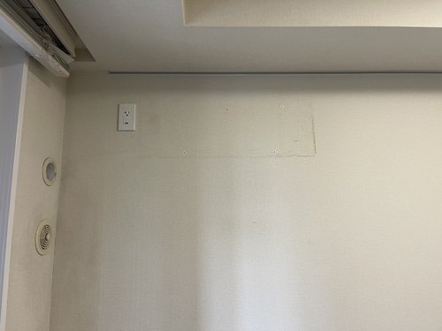 横浜市でのエアコン回収後の写真